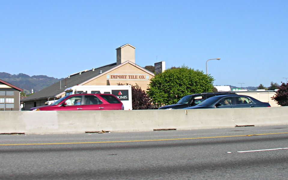 Barn There; Done That
Verizon's site along I-580 in Berkeley, California is hardly noticeable to 'civilians' driving by at a raging 3 miles per hour. 
Keywords: v
