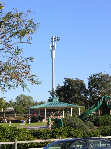 Cardiff Sports Park
One pole of a multi-carrier site in the Cardiff Sports Park in Encinitas, California.
Keywords: cardiff sports park encinitas california park light standard