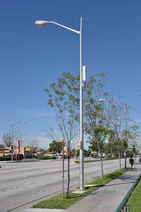 NextG DAS - Norwalk, California
NextG Networks DAS light standard site in Norwalk, California.
Keywords: NextG distributed antenna system DAS Norwalk California