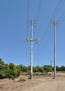 Power on the Tower
An AT&T site on a SCE transmission tower in Thousand Oaks, California.
Keywords: thousand oaks california sce tower power transmission AT&T