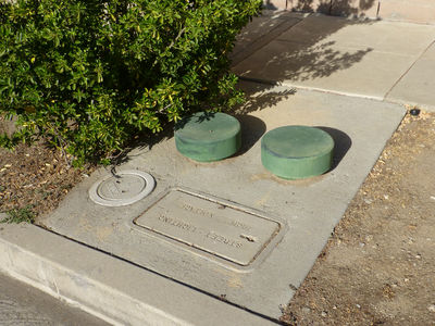 Sprint Omni Site
Two baby-vents for Sprint's equipment vault.
Keywords: Sprint omni directional omindirectional Los Angeles underground vault vents vent