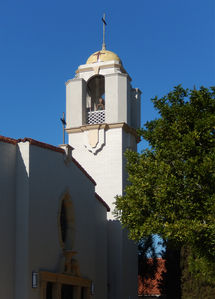 Verizon Camo Church Site 
At St. Margaret's in Chino, CA
Keywords: verizon church bell tower chino