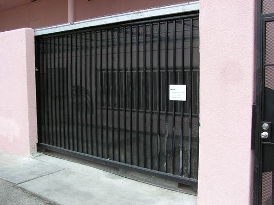 27. The Name Goes On Before the Quality Goes In
The pad has been poured, again, and the fense is on it's tracks.  No BTS yet, but the site sign has gone up announcing to the world that this is Verizon's Armacost site!
Keywords: verizon armacost