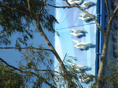 Birds on Blue Unique Cell Site Design - Public Art
This public art cell site was designed by Ron Pekar and Sandy McDaniel; brought to life by Esteban DuPont's CellTech Wireless, sponsored by Crown Castle, and authorized by the City of San Diego.  This is a wonderful result for a great collaboration.  Located at CA905 and Beyer Blvd in San Diego.
Keywords: pekar mcdaniel celltech crown castle san diego birds on blue