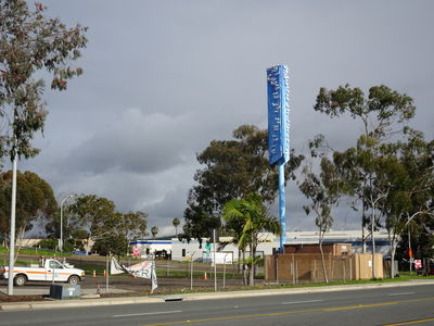 Birds on Blue Unique Cell Site Design - Public Art
This public art cell site was designed by Ron Pekar and Sandy McDaniel; brought to life by Esteban DuPont's CellTech Wireless, sponsored by Crown Castle, and authorized by the City of San Diego.  This is a wonderful result for a great collaboration.  Located at CA905 and Beyer Blvd in San Diego.
Keywords: pekar mcdaniel celltech crown castle san diego birds on blue