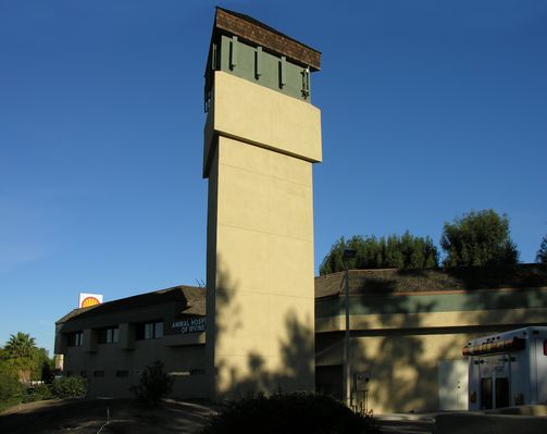 Towering Signal
Sprint's site in Irvine along the I-5 Freeway features an unusual antenna configuration where one of the sector antennas is turned 90 degrees to serve another sector.  It's the antenna on the right side.
Keywords: sprint irvine tower