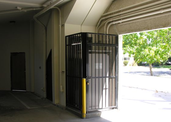 I'll Take Your Parking Ticket, If you Please
Sprint's BTS is located under the stairs at the entry?/exit? of this garage in Burbank, California.  Notice how the space was extended below the stairs to house the equipment.
Keywords: sprint 2300 W. Maginola Burbank