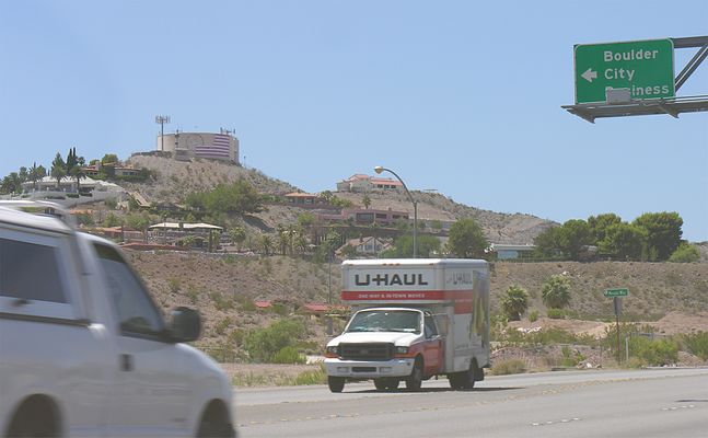 Sort-of Flag Tank Site
...in Boulder City, Nevada.
Keywords: Boulder City Nevada tank