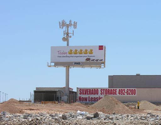 It's a sign...it's a monopole...it's a sign...it's a monopole
Why, it's both, in Henderson, Nevada.
Keywords: henderson nevada sign