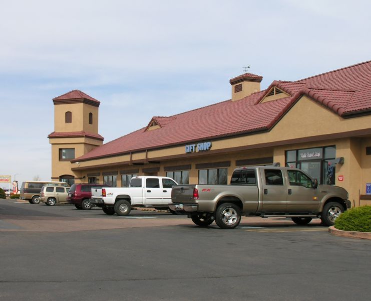 Camo Site at Gas Station
Verizon Wireless is in the far tower of this gas station on the road to the South Rim of the Grand Canyon.  The site is in Valley, Arizona.
Keywords: verizon camouflage gas station grand canyon valle arizona