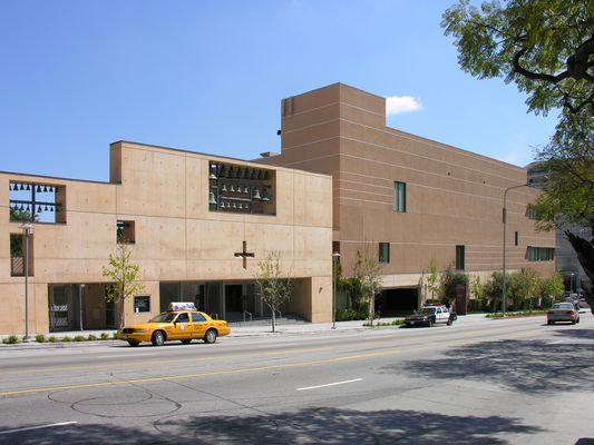 Los Angeles Cathedrial
A surface mount antenna site at the Los Angeles Cathedral. 
Keywords: los angeles cathedral