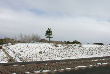 AT&T Monopine in Santa Fe, NM
AT&T's monopine site is above the 599 Bypass around Santa Fe, New Mexico (Mutt Nelson road). View from SR599.
Keywords: att at&t monopine 599 bypass santa fe new mexico mut nelson road