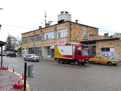 Semi-camouflaged site in Uchisar
