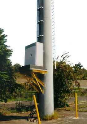 Sign of the times (2 of 2)
Notice how the base station equipment is mounted on the advertising sign pole mount.
Keywords: advertising outdoor sign