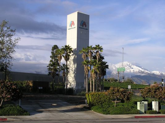 City Monument Sign - Montclair, California
Nextel's monument sign cell site is located along Interstate 10 (a really, really, really busy freeway).  Originally built to house its own antennas, it now supports at least one other carrier's antennas, as well.
Keywords: Nextel city monument montclair freeway
