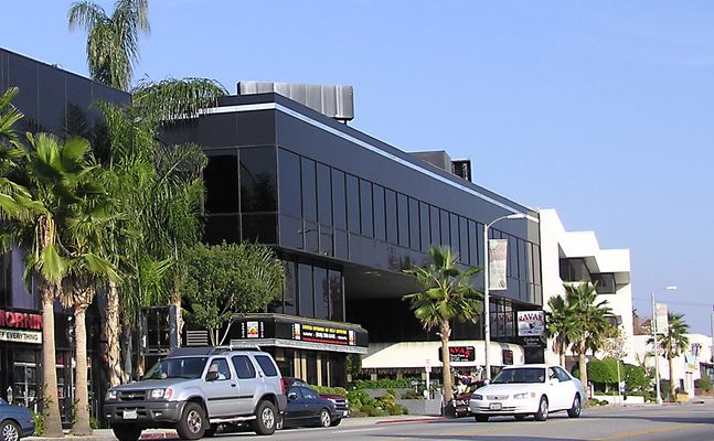 Partial Camo on Roof
Note the relatively good color match on the camo housing on the roof in the center of the photo, but lack of full camo on the far housing.  This is a relatively poor design as equipment can be viewed from street level.
