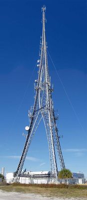 The Tower Works LTD
This structurally attractive tower is in Mangonia Park just north of West Palm Beach.  The tower is just over 500 feet tall.   I had a delightful chat with Marlin of TTW about her tower. She shared some great stories - and frustrations - about this and other towers she's been involved with.
Keywords: Tower works Mangonia park west plam beach florida