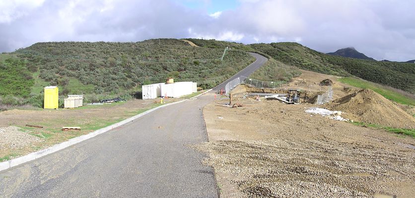 Panoramic view of KMLT after a rain...
...well, really, a significant Southern California storm on December 29, 2004.
Keywords: KMLT